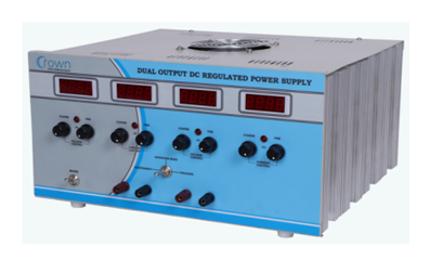 Crown dual output DC regulated power supply